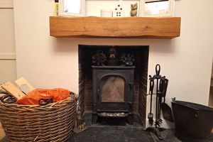 Fireplace- click for photo gallery